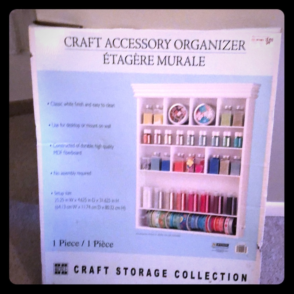 COPY - Craft Accessory Organizer NWT